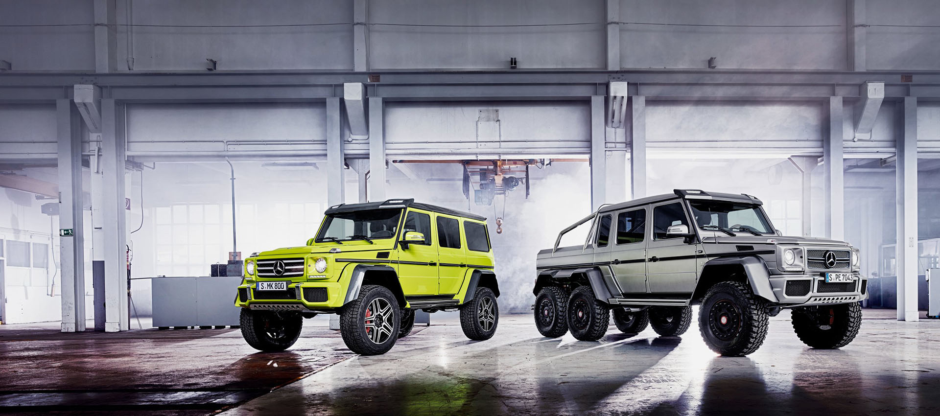 Mercedes-Benz G4×4² (Мерседес-Бенц G 4×4²) обзор автомобилей Mercedes-Benz