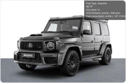 Mercedes-Benz G 63 Brabus бензин 2025 id-1007299