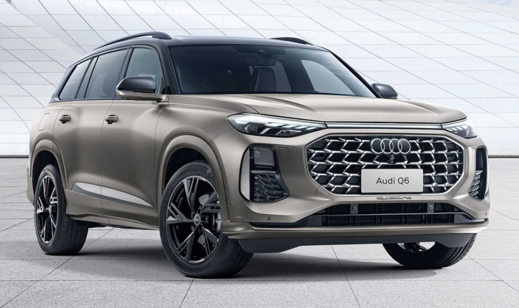 У Китаї запустили Audi Q6: унікальний 3-рядний кросовер у 6 комплектаціях