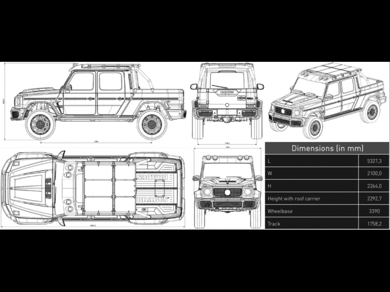 Mercedes-Benz G 63 Brabus бензин 2024 id-9230 Купить Mercedes-Benz G 63 Brabus бензин 2024 id-9230 в Киеве, Фото №14