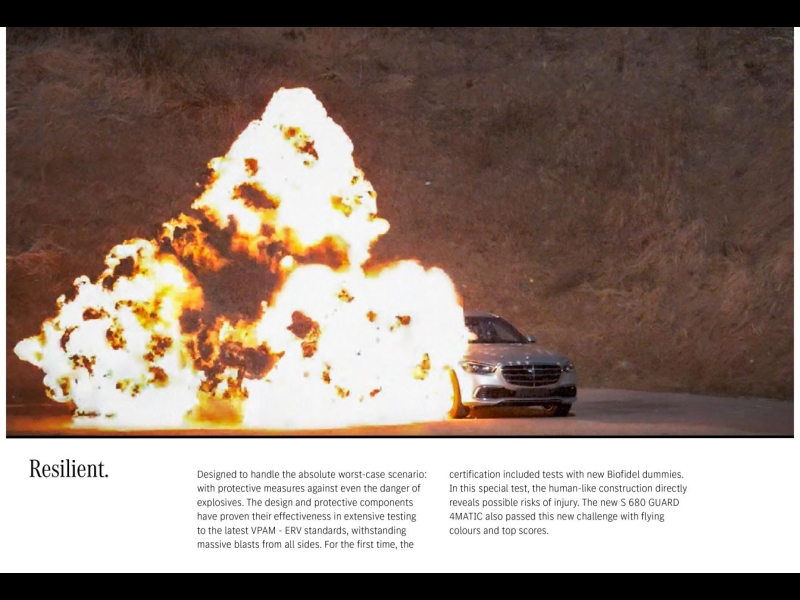 Купить Mercedes-Benz S 680 GUARD VR 10 4Matic бензин 2024 id-1005811 в Киеве, Фото №18