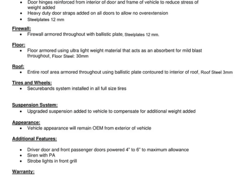 Купить Chevrolet Suburban Guard B7 бензин 2026 id-1008212 в Киеве, Фото №13