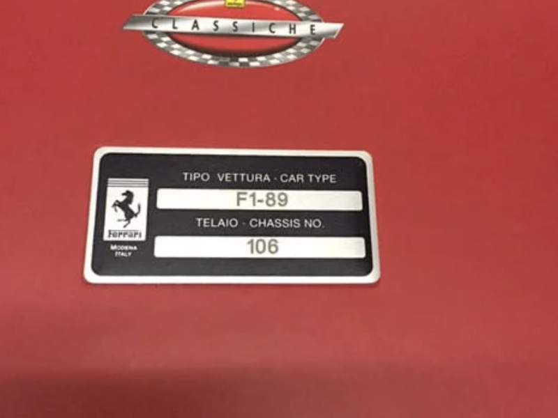 Купить Ferrari 639 F1 бензин 1988 id-1008537 в Киеве, Фото №20
