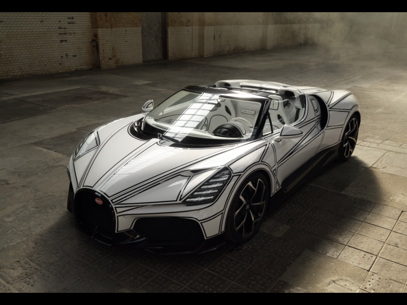 Bugatti W16 Mistral Blanc Eternel бензин 2026 id-1008757